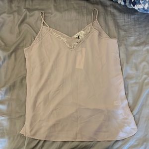 Rachel Zoe Slate pink lace small tank top. New with tag